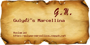 Gulyás Marcellina névjegykártya